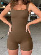 Backless Sleeveless Bodycon Romper Playsuit