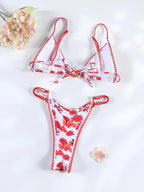 Long Dress Bikini Cover Up Print Mesh Swimwear Sexy Floral Bikinis covers Thongs Swimsuit Biquini Beachwear