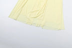 Sheer Halter Gown With Chain Detailing Backless Sleeveless