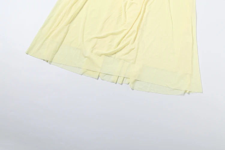 Sheer Halter Gown With Chain Detailing Backless Sleeveless