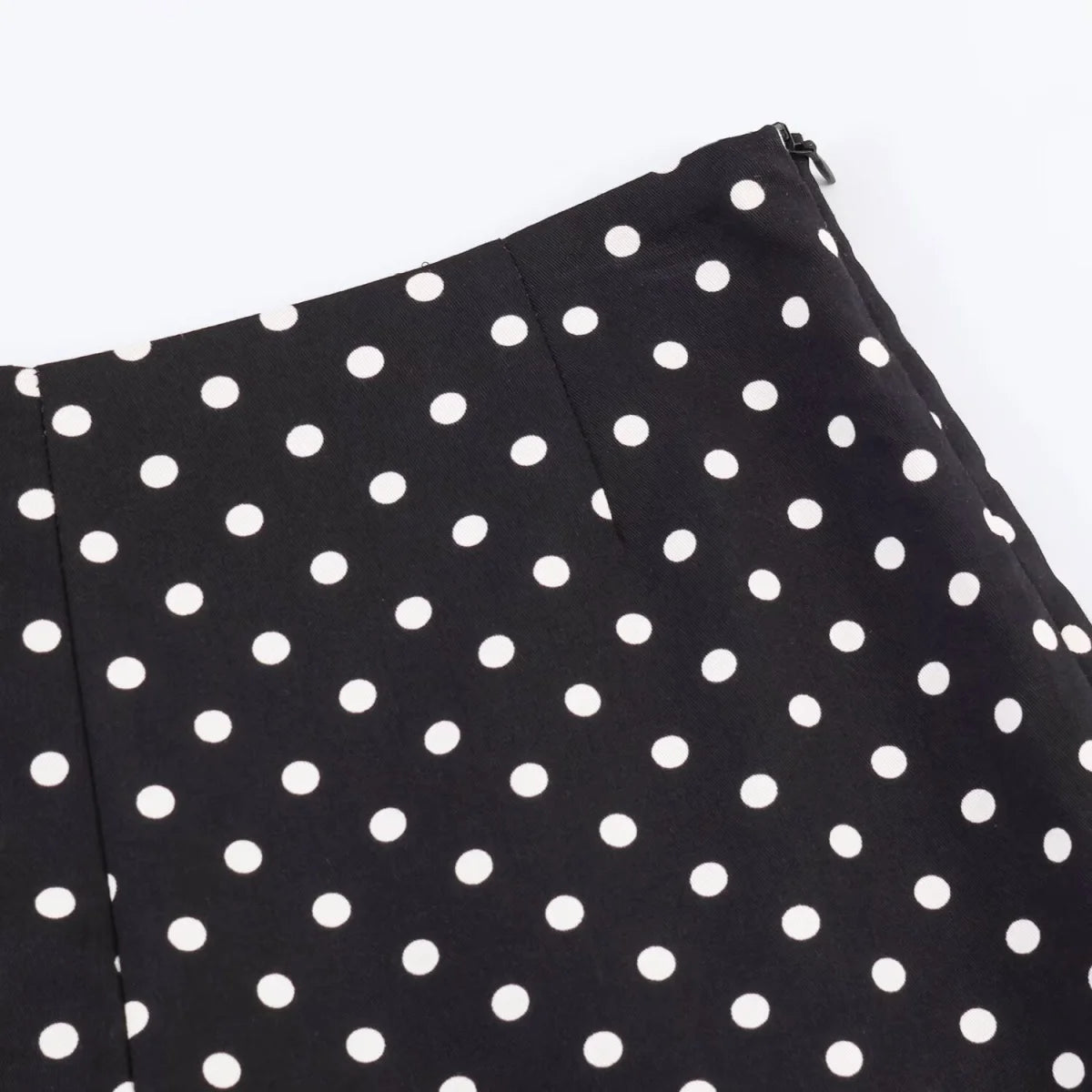 High Waist Mini Shorts For Women With Side Zipper