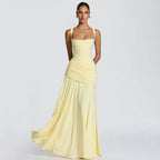 Backless High Waisted Dress
