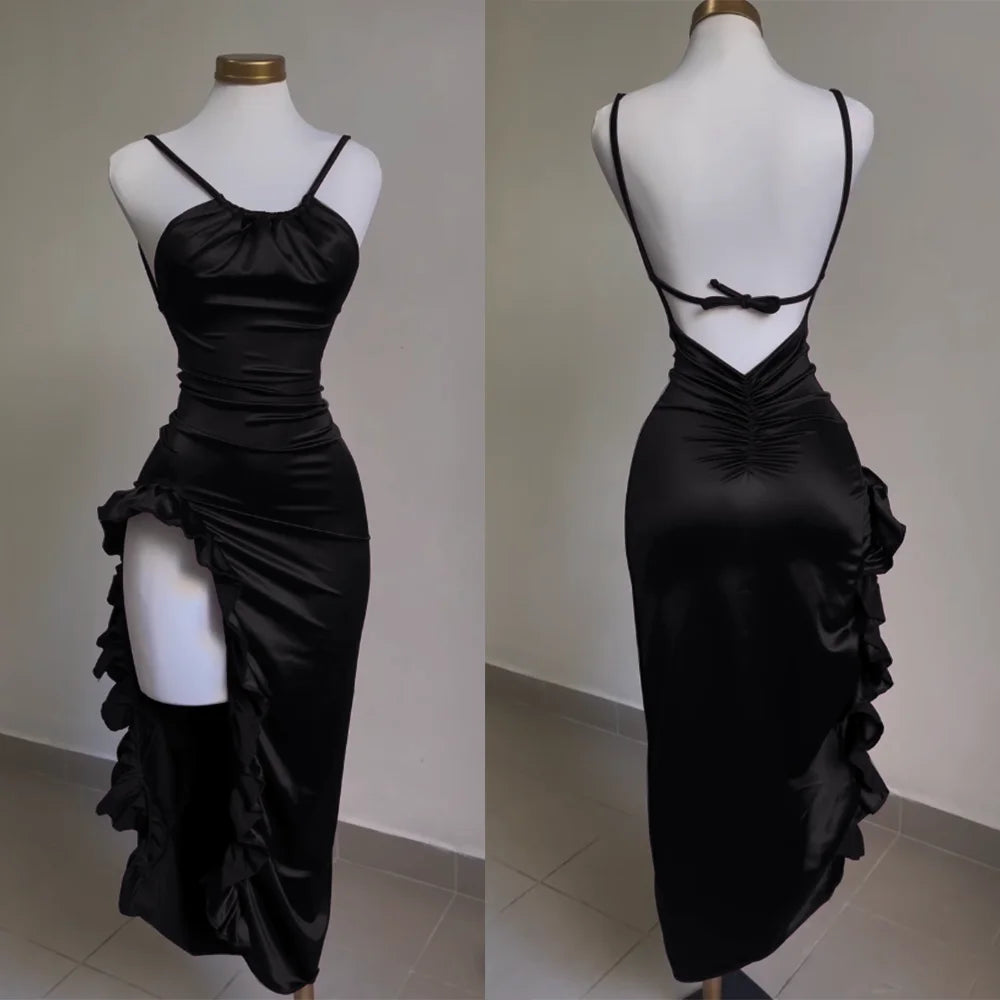Glam Halter Dress
