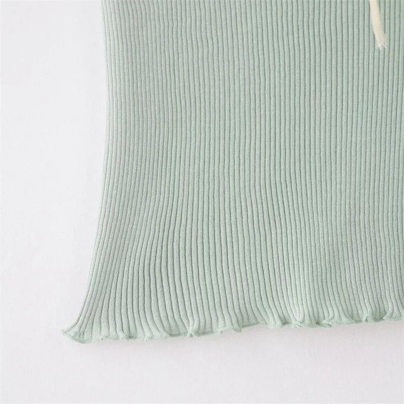Patchwork Top For Women Casual Versatile With Elegant Vibe And Texture