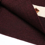 Diamond Buckle Knit Top With Elastic Fit Long Sleeve Pullover Round Neck For Women