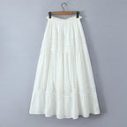 White Lace 2-Piece Maxi Skirt Set