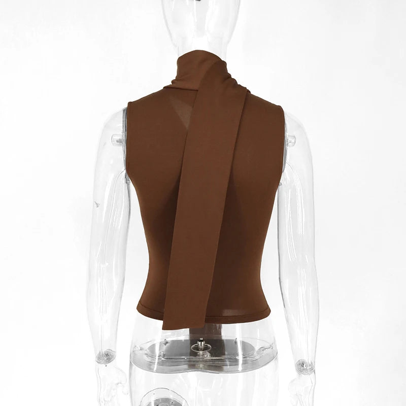Tank Top For Women V Neck Sleeveless Knit