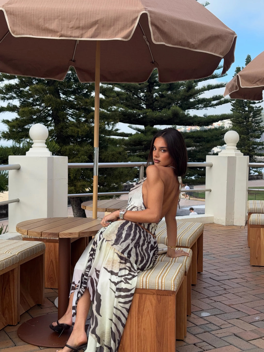 Retro Prints Set With Tube Top