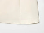 Pleated Mini Dress For Women Elegant Short Sleeve