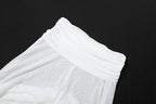Sheer 2-Piece Turtleneck Crop Top & Skirt Set