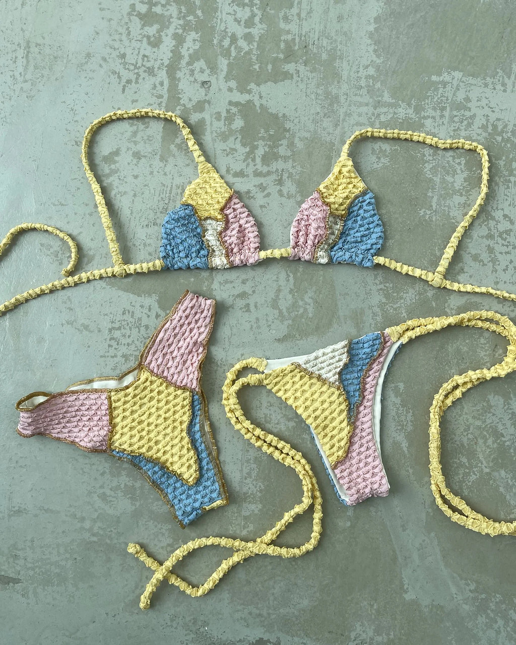 Low-Waist Push-Up Bikini Set