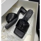 Sandals With Block Heel And Platform