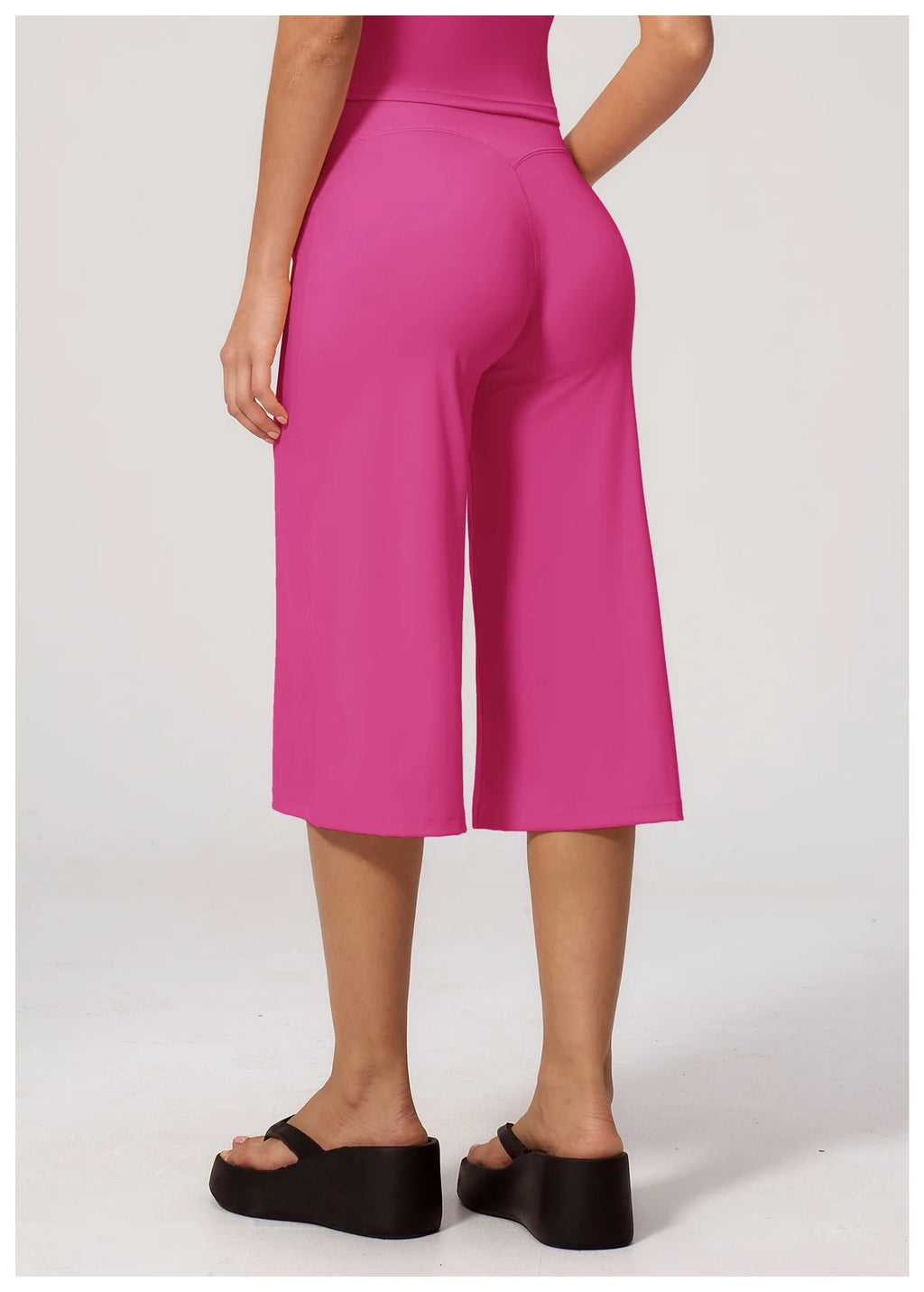 High Waist Wide Leg Yoga Pants For All Day Comfort