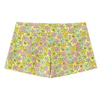 Floral Halter Backless Two Piece Set With Slim Vest And Mini Shorts For Summer