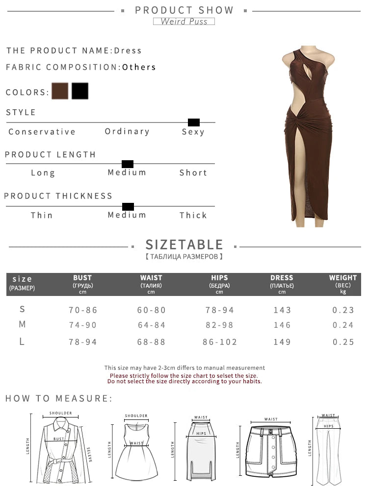 Irregular Knot Dress With Hollow Out Sleeveless High Waist