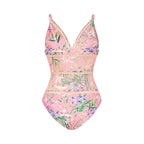 Coastal Chic Swim Set With Crop Top And Skirt Cover Up For Summer Vibes