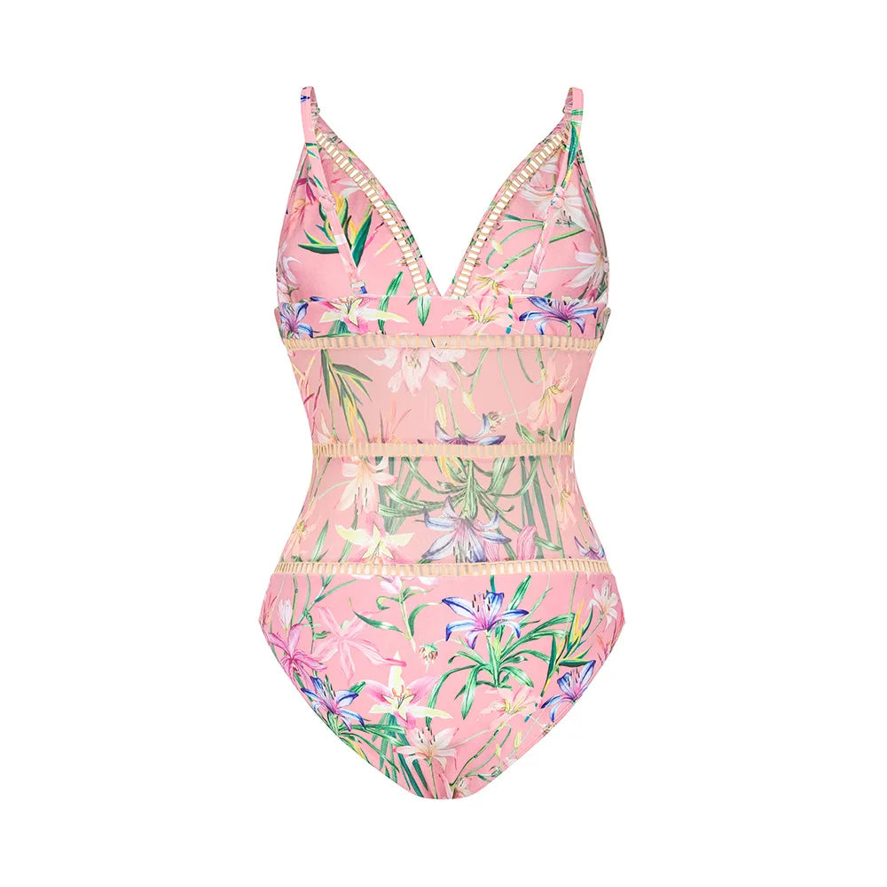 Coastal Chic Swim Set With Crop Top And Skirt Cover Up For Summer Vibes