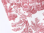 Sexy Women's Print Corset Top Bow Tie Straps Lacing Up Back Top