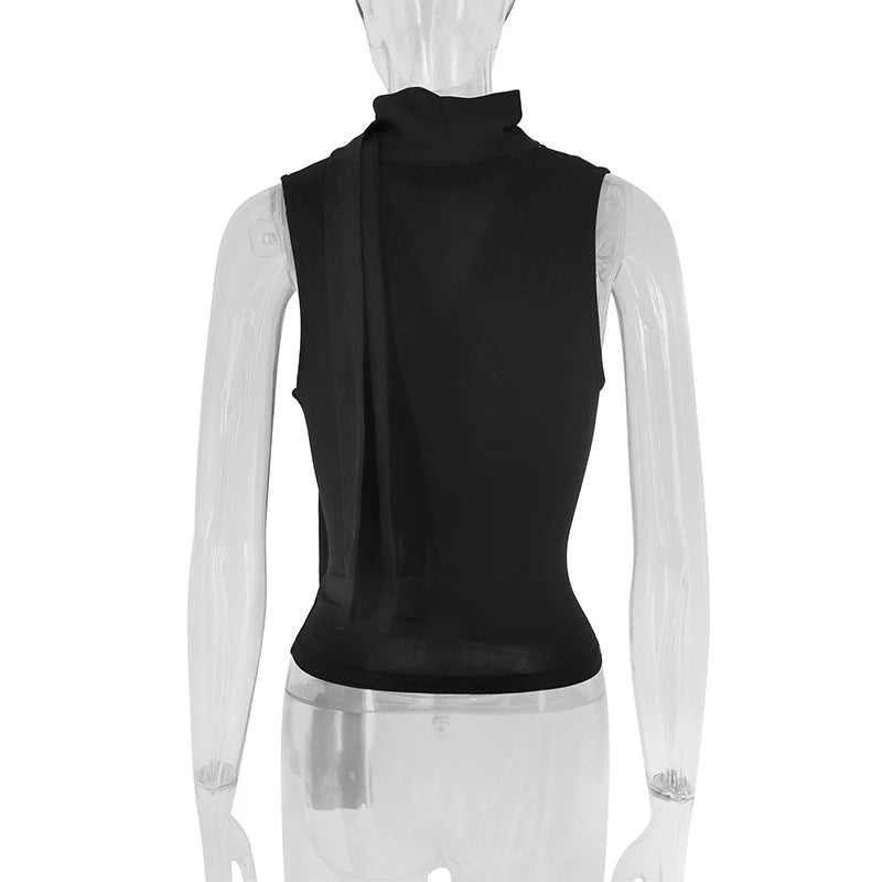Tank Top For Women V Neck Sleeveless Knit