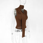 Tank Top For Women V Neck Sleeveless Knit