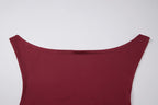 Halter Backless Irregular Slim Fit Tank Top