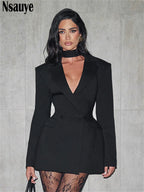 Elegant A Line Short Evening Dress With V Neck
