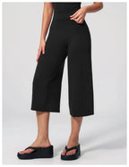 High Waist Wide Leg Yoga Pants For All Day Comfort