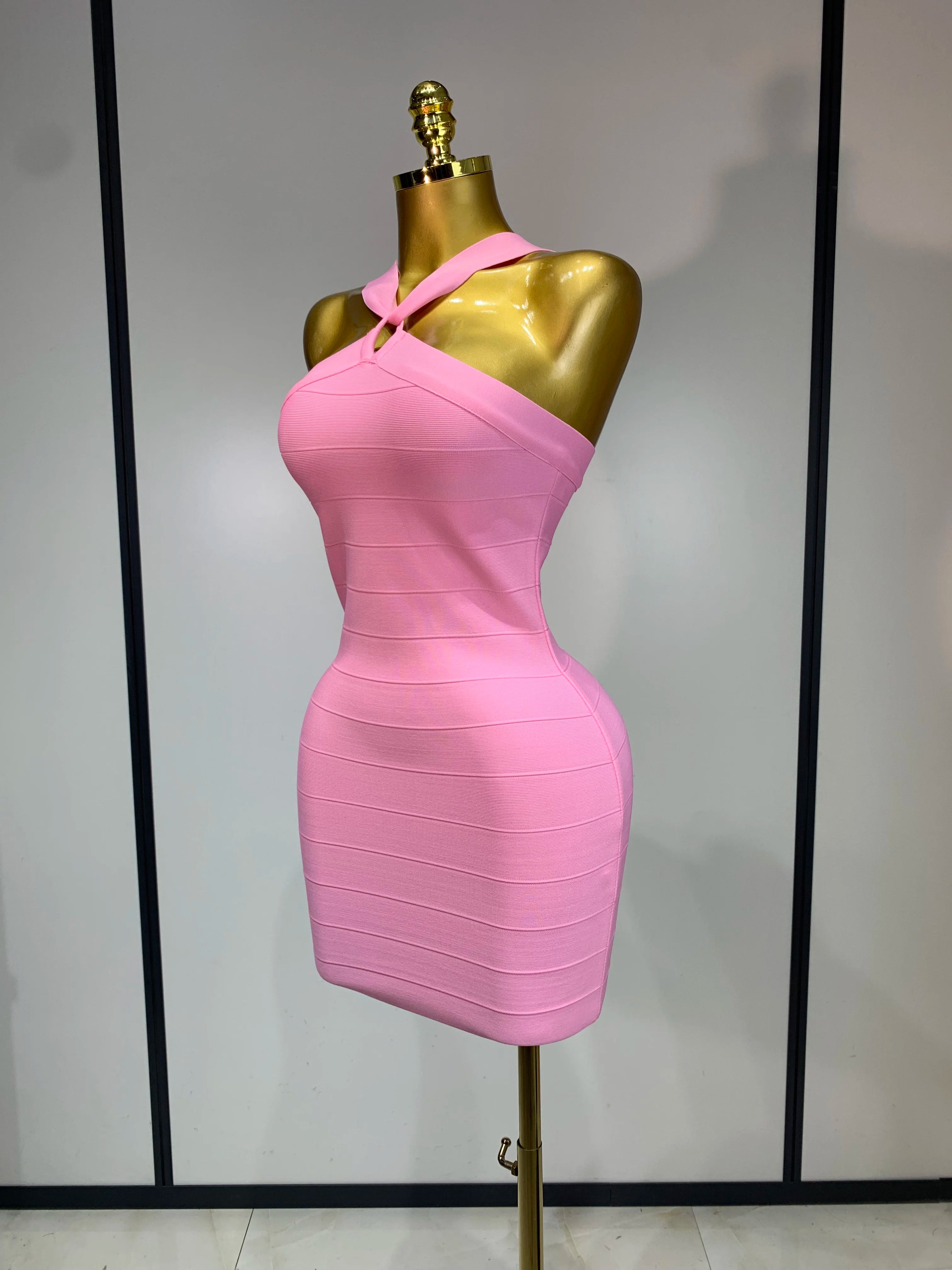 Backless Bodycon Bandage Dress