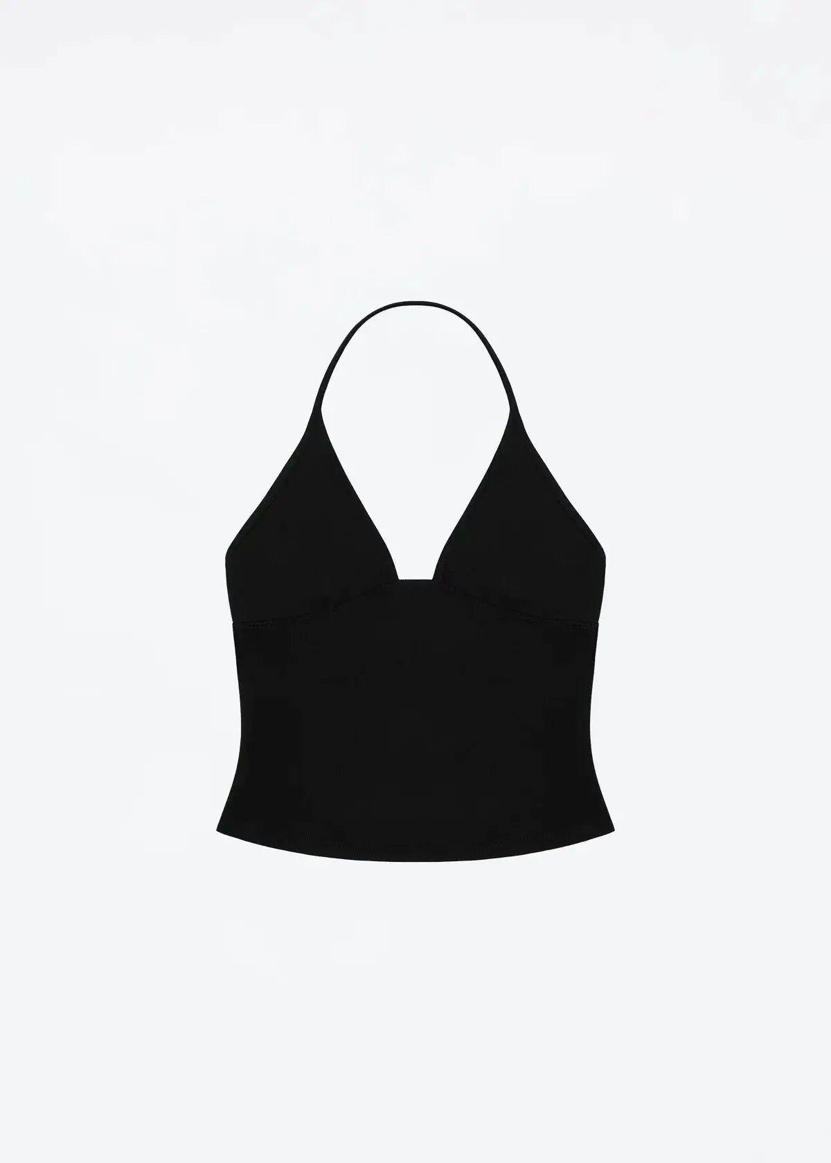 Lace Up Halter Tank And Suspender Long-sleeves Open Back Design For Chic Vibe