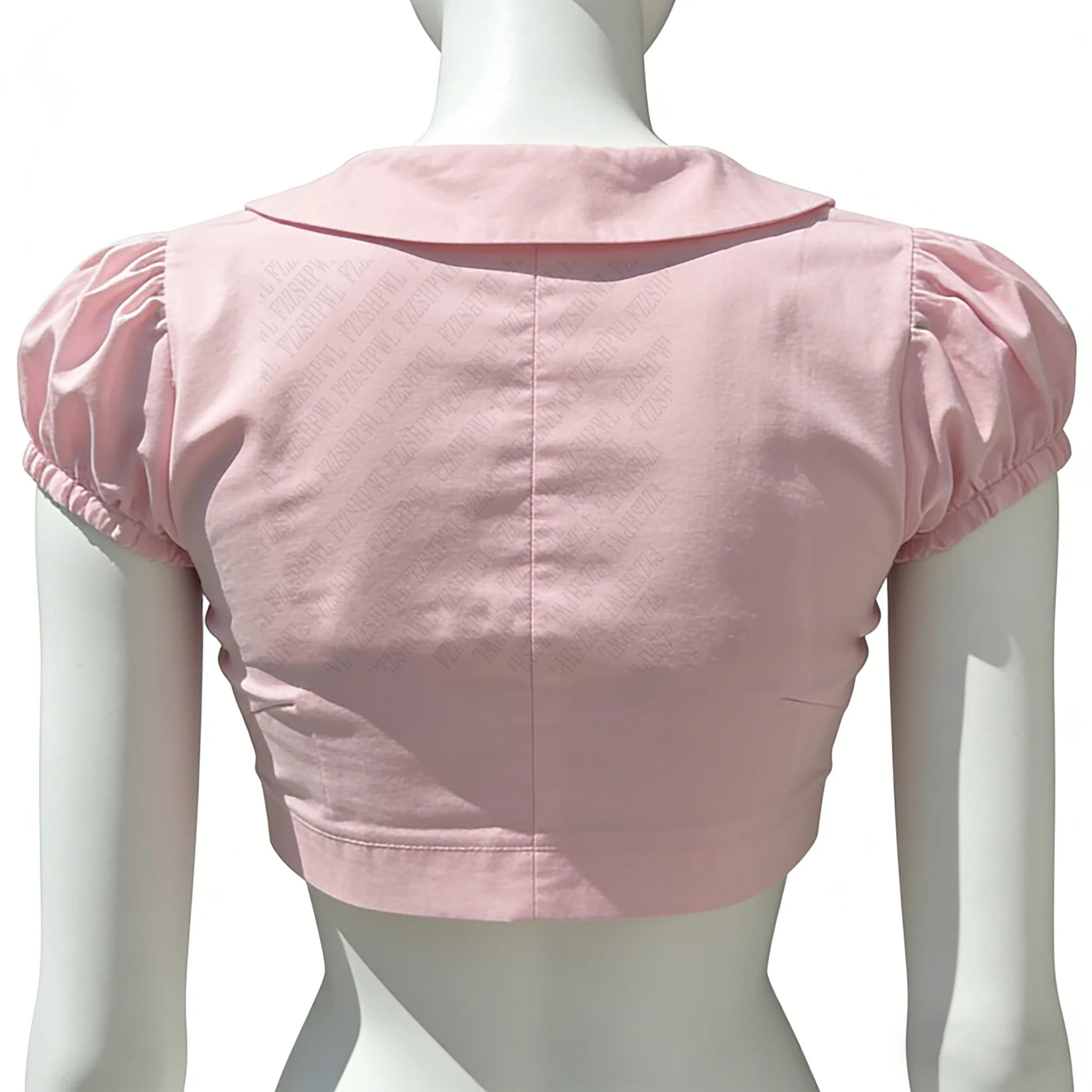 Cute Sweet Women’s Peter Pan Collar Maiden Shirt
