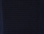 Women's Navy Blue Bustier Blouse With White Patchwork Lace-Up Front