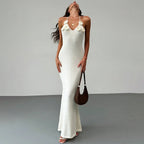 Women Knit Spaghetti Strap Sleeveless