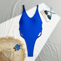 Alluring Micro Backless Monokini Swimsuit For Beachside Glam And High Cut Silhouette