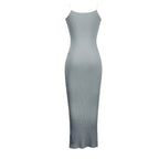 Backless Bodycon Maxi Dress