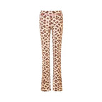 Two Piece Slim Fit Letter Print Hooded Zipper Jacket And Pants Set Open Thread Design