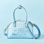 Playful Bunny Themed Crossbody Bag With Decorative Charm And Lightweight Design