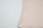 Turtleneck Crop Tank With Slit And Button Details