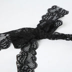 Elegant Lace Flora Halter Crop Top With Sheer Panel Lightweight Sleeveless Tank