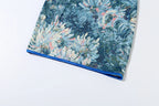 Ribbon Bow Women Lace Patchwork Art Print Folds Mini Body-con Dress