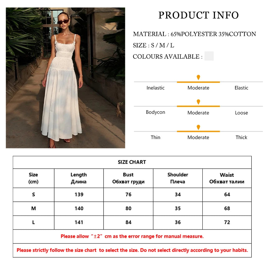 Ladies Sleepwear Spaghetti Strap Pajamas Square Collar Backless Ankle-Length Dress Nightie