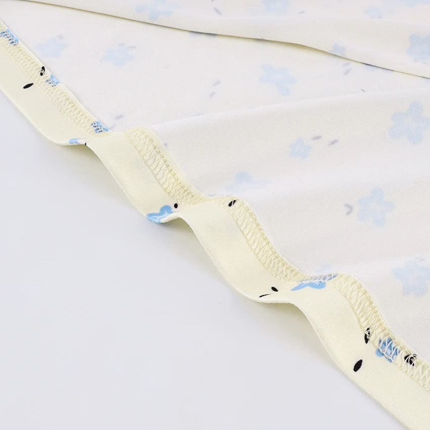 Sexy Mini Print Spaghetti Strap Backless Nightgown