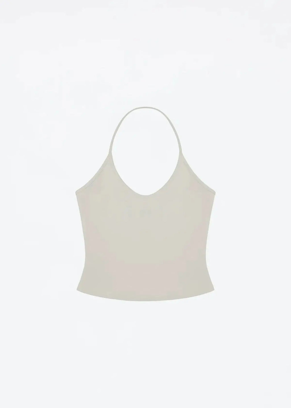Lace Up Halter Tank And Suspender Long-sleeves Open Back Design For Chic Vibe