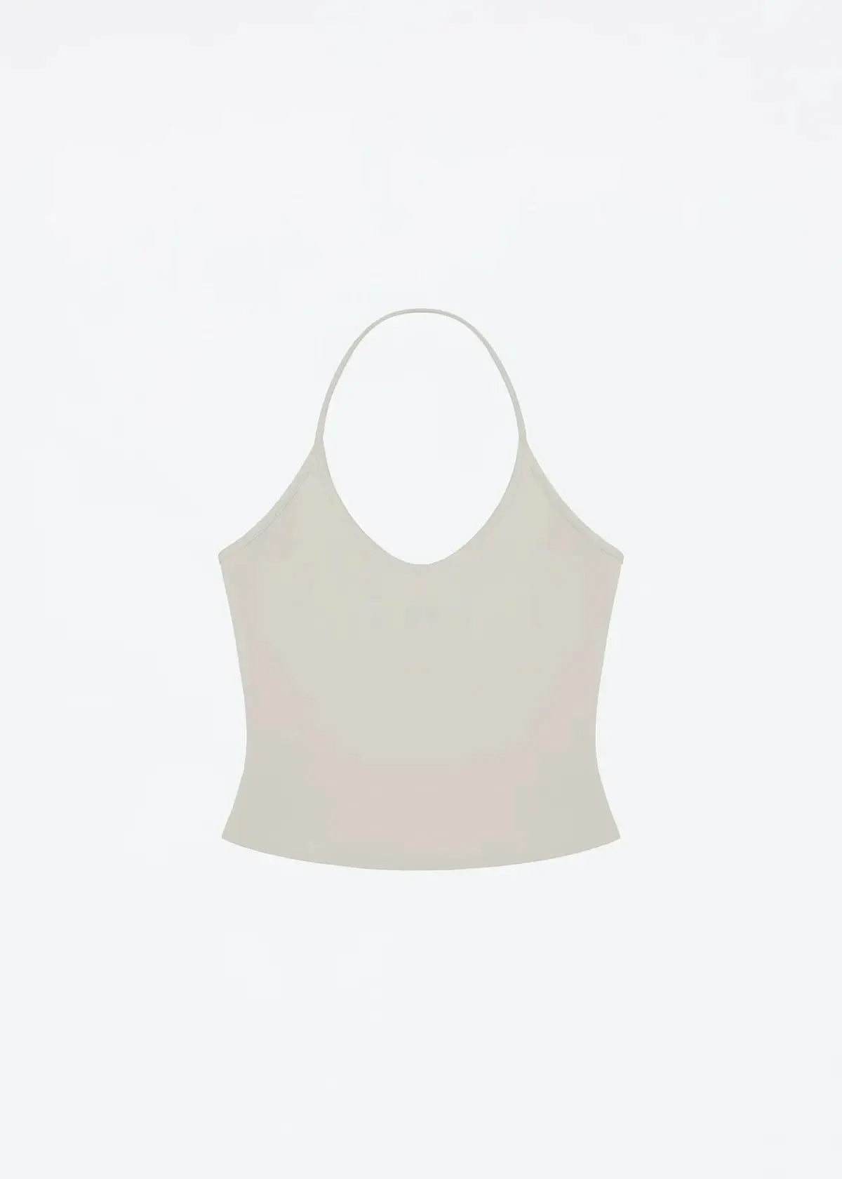 Lace Up Halter Tank And Suspender Long-sleeves Open Back Design For Chic Vibe