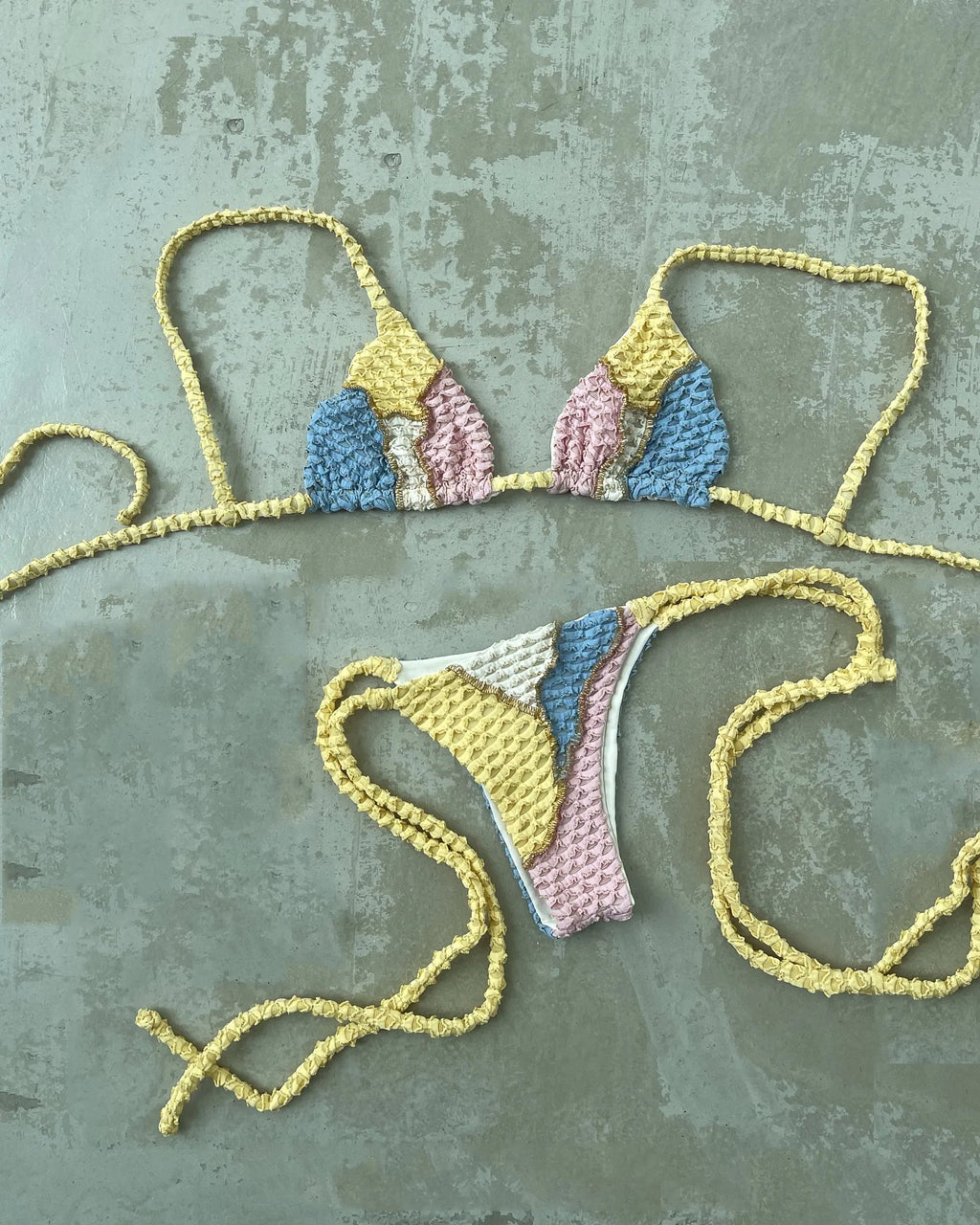 Low-Waist Push-Up Bikini Set