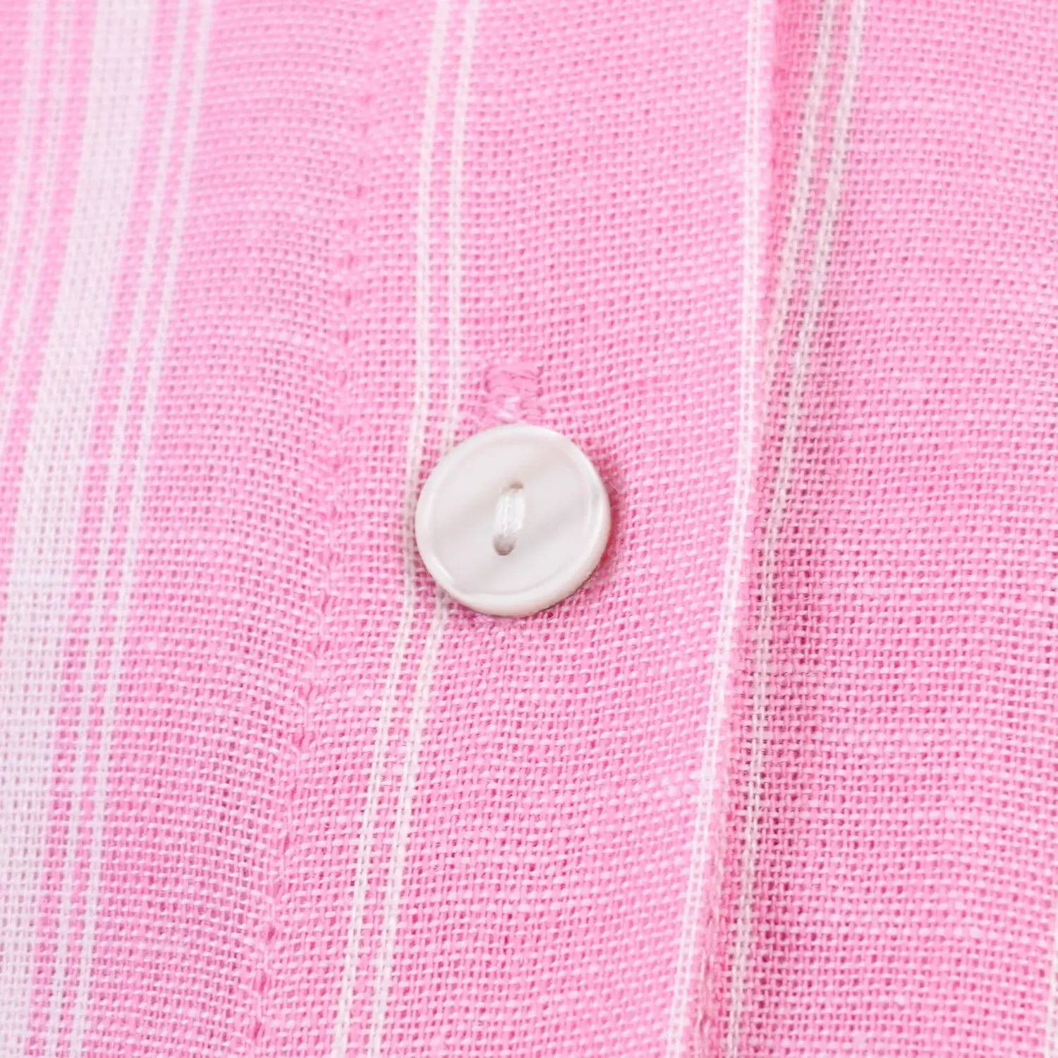 Pink Stripe Shirt Set With Pleated Long Skirt Elegant Two Piece Suit