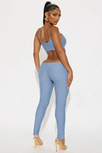 Cut Out Backless Stretchy Jumpsuit For Women Curve Skimming Bodycon Ankle Length