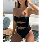 Floral Bikini Set With Cover Up Chic Beachwear