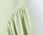 Backless Halter Midi Dress For Women Elegant A Line