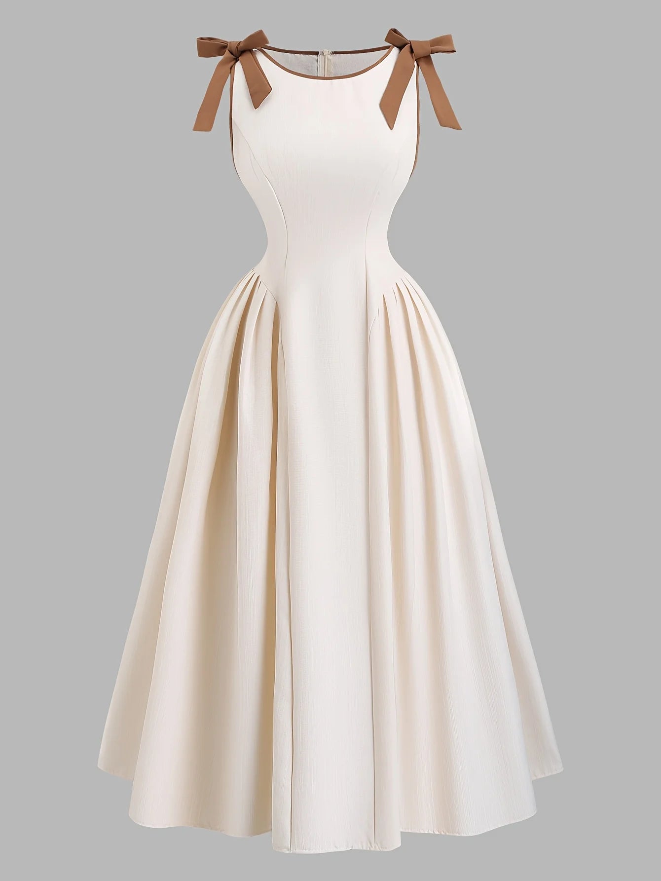 Plus Size Halter Midi Dress