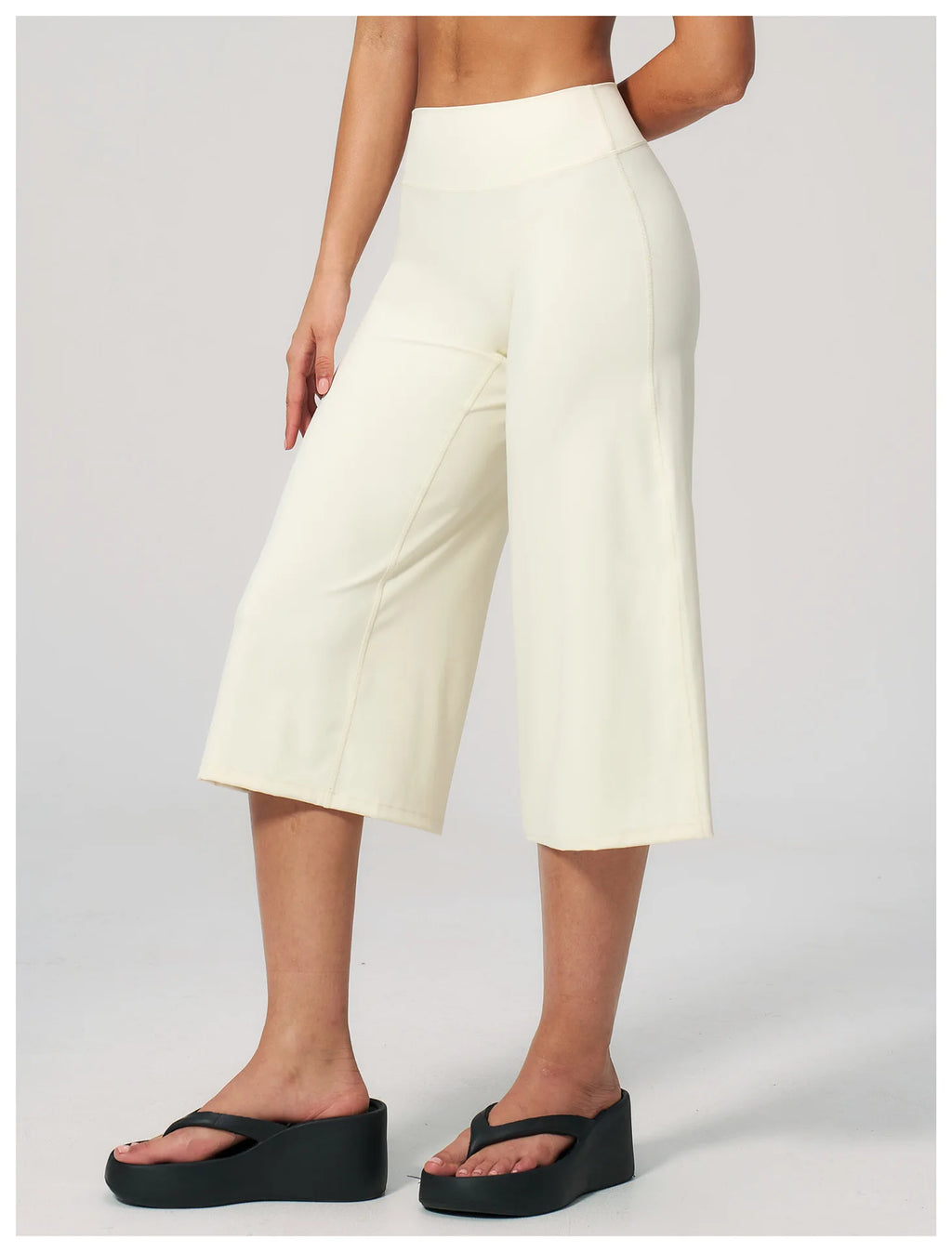 High Waist Wide Leg Yoga Pants For All Day Comfort
